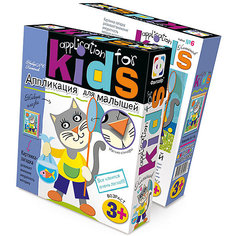 Аппликация для малышей №6 Удачная рабалка (кот) Фантазер