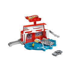 Игровой набор Hot Wheels Вращающаяся автомойка Mattel