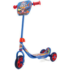 Трёхколёсный самокат Next "Hot wheels", синий