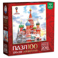 Пазл Origami FIFA-2018 "Города" Москва, 100 элементов