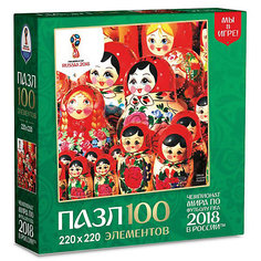 Пазл Origami FIFA-2018 "Матрёшки" Семейство матрёшек, 100 элементов