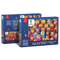 Пазл Origami FIFA-2018 "Матрёшки" Красочные матрёшки, 160 элементов