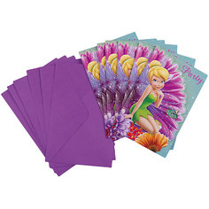 Приглашения в конвертах, Феи Дисней Procos