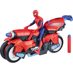 Фигурка Marvel Spider-man Человек-паук с транспортом Hasbro