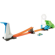 Автотрек Hot Wheels "Конструктор трасс" Небесный прыжок Mattel