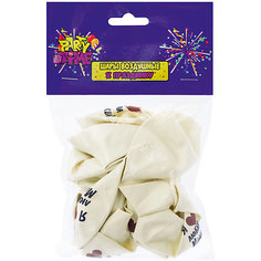 Шары ACTION! "Я люблю Москву!", 10шт