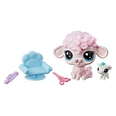 Игровой набор фигурок Littlest Pet Shop "Парочки" Petula Woolwright &amp; Jersey Cowlick Hasbro