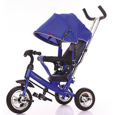 Трёхколёсный велосипед Moby Kids "Start" 10x8, синий