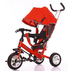 Трёхколёсный велосипед Moby Kids "Start" 10x8, красный