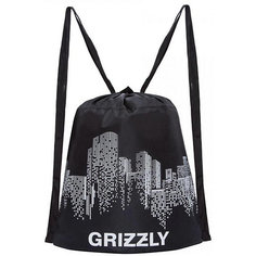 Мешок для обуви Grizzly, чёрный