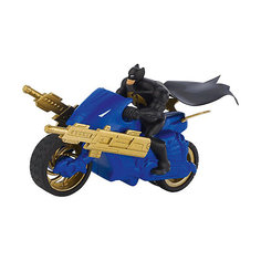 Транспортное средство DC Super Heroes Мотоцикл Бетмена, 15 см Mattel