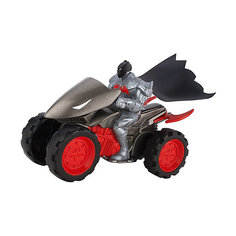 Транспортное средство DC Super Heroes Квадроцикл Бетмена, 15 см Mattel