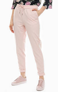 Зауженные брюки кораллового цвета Only