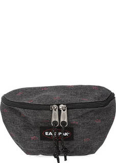 Маленькая поясная сумка серого цвета Eastpak