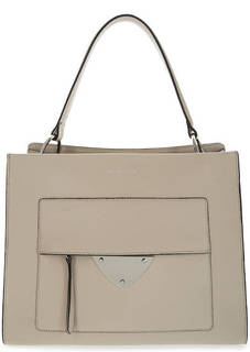 Вместительная сумка из зерненой кожи Coccinelle