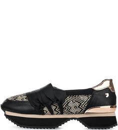 Текстильные кроссовки на платформе Gioseppo