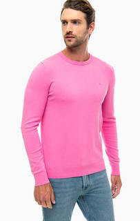 Однотонный хлопковый джемпер Calvin Klein Jeans