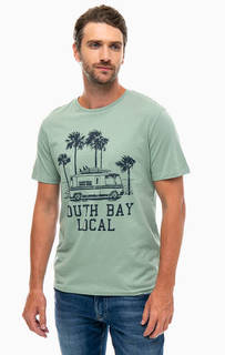 Хлопковая футболка с круглым вырезом Jack & Jones