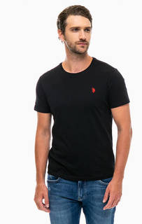 Хлопковая футболка с короткими рукавами U.S. Polo Assn.