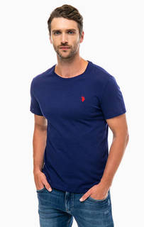 Хлопковая футболка с короткими рукавами U.S. Polo Assn.