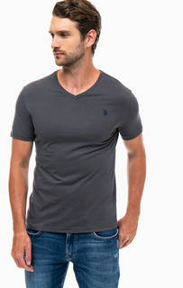 Хлопковая футболка с короткими рукавами U.S. Polo Assn.