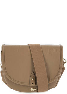 Маленькая сумка с широким плечевым ремнем Lacoste