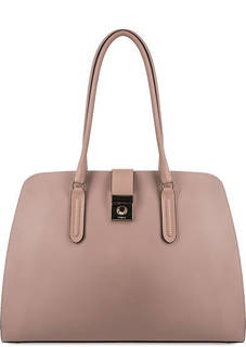 Сумка из гладкой кожи с длинными ручками Furla