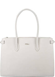 Сумка из натуральной кожи с длинными ручками Furla