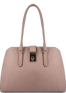 Сумка из гладкой кожи с длинными ручками Furla