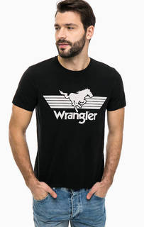 Хлопковая футболка с короткими рукавами Wrangler