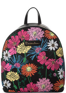 Городской рюкзак с цветочным принтом Braccialini
