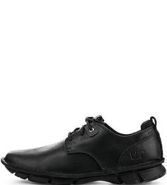 Кожаные ботинки черного цвета Caterpillar