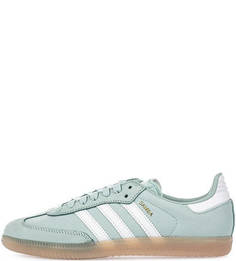 Текстильные кеды с кожаной отделкой Adidas Originals