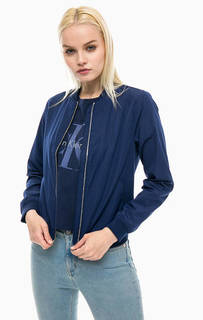 Синяя куртка бомбер Calvin Klein Jeans