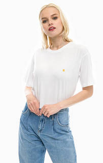 Однотонная футболка из хлопка Carhartt WIP