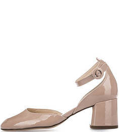 Лаковые туфли из натуральной кожи на ремешке Högl