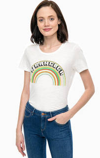 Хлопковая футболка с принтом Wrangler