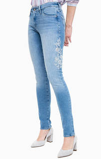 Джинсы скинни с вышивкой Mavi