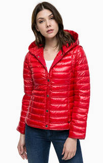 Красная куртка со съемными рукавами Pennyblack