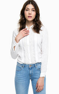 Белая рубашка с длинными рукавами Wrangler