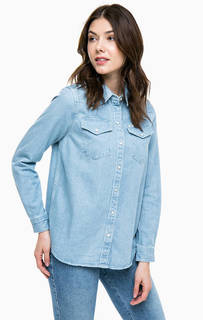 Джинсовая рубашка с карманами Wrangler