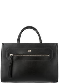 Черная сумка с одним отделом Cavalli Class