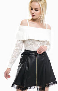 Хлопковый джемпер с открытыми плечами Patrizia Pepe