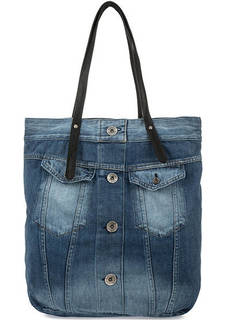 Вместительная сумка из денима Replay