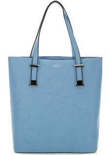 Голубая сумка с одним отделом Tosca BLU