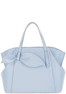 Кожаная сумка с одним отделом Tosca BLU