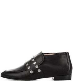 Кожаные полусапоги с металлическим декором Högl