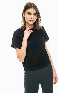 Черная блуза с застежкой на спине Marc Opolo
