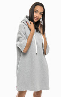 Короткое трикотажное платье с капюшоном Tommy Jeans
