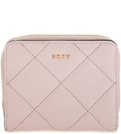 Стеганый кошелек из натуральной кожи Dkny